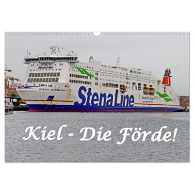 Abbildung von Kiel Die Förde! (Wandkalender 2025 DIN A3 quer), CALVENDO Monatskalender