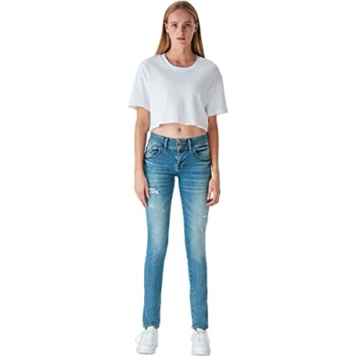 Abbildung von LTB Molly M Lelia wash Jeans Slim Fit Fit, Damen, Größe: 32x30,
