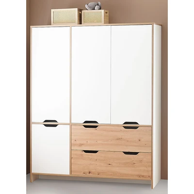 Abbildung von arthur berndt Kinderkleiderschrank &quot;Kleiderschrank &quot;Maxim&quot; 4 türig&quot;