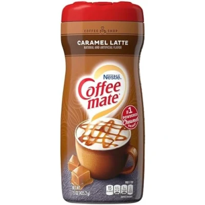 Abbildung von Coffee mate Cafe Collection Caramel Macchiato, 15 Ounce (Pack of 3)