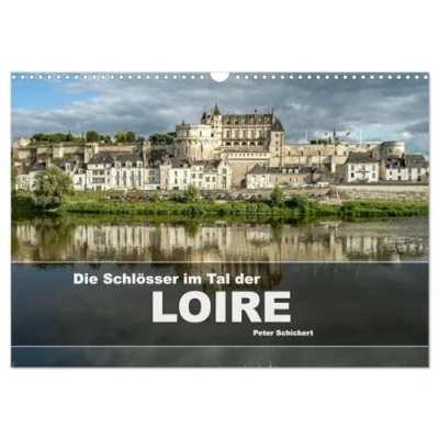 Abbildung von Die Schlösser im Tal der Loire (Wandkalender 2025 DIN A3 quer), CALVENDO Monatskalender