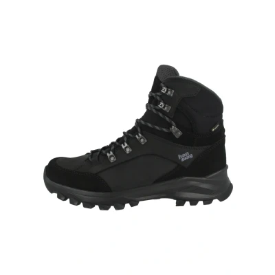 Abbildung von Hanwag M Banks GTX Schwarz Gore Tex Wasserdichter bequemer Herren Trekkingschuh, Größe EU 44.5 Farbe Bla