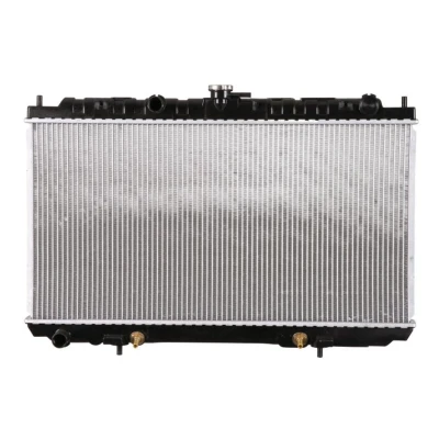 Abbildung von NRF 53390 Kühler, Motorkühlung Aluminium 692 360 16 Kühlrippen gelötet NISSAN: Primera Kombi, Almera II Schrägheck, Limousine