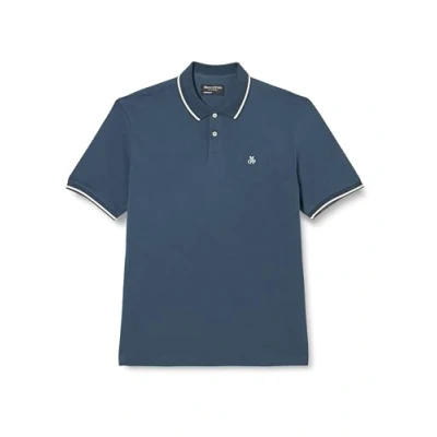 Abbildung von Marc O&#039;Polo Regular Poloshirt, Herren, Größe: Small, Moon stone