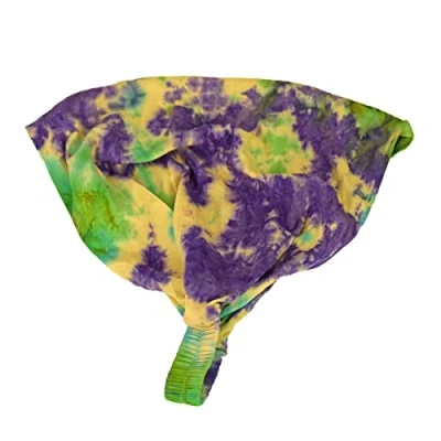 Abbildung von Simandra Unisex 1 Stück Haarband Stirnband Kopfband Batik Baumwolle Bunt