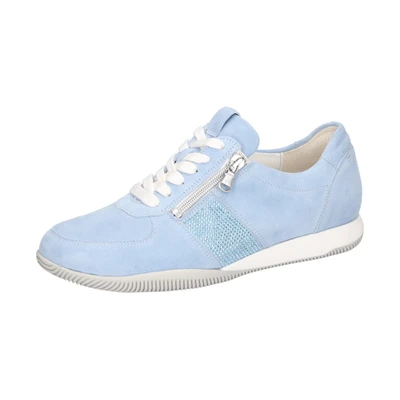 Abbildung von Waldläufer Sneaker &quot;H PAMELA&quot;, Halbschuh, Schnürschuh, mit seitlichem Reißverschluss, H Weite