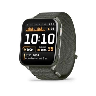 Abbildung von Garmin Venu X1 (51mm) GPS Smartwatch, 2&quot; AMOLED Display, bis zu 8 Tage Akkulaufzeit, 100+ Sport Apps, 24/7 Health und Wellnessfunktionen, Telefonie, Display Tastatur, Karten, LED Taschenlampe