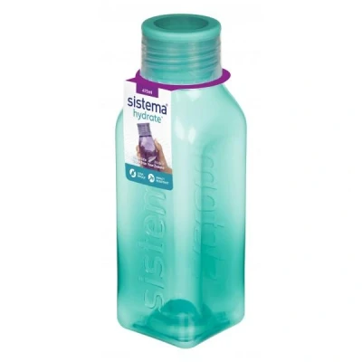Abbildung von Sistema Hydrate Square Bottle, 475ml, farblich sortiert