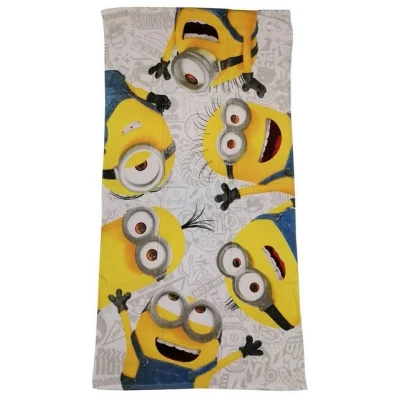 Abbildung von Jerry Fabrics Handtücher Minions Duschtuch Badetuch Handtuch Strandtuch 70 x 140 cm