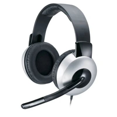 Abbildung von Genius HS 05A Stereo Kopfhörer mit Mikrofon für PC Multimedia