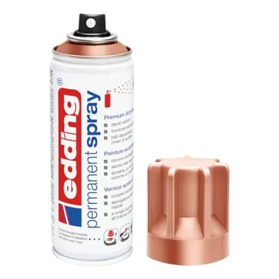 Abbildung von Edding Sprühlack 5200 Permanentspray 200 ml edelkupfer
