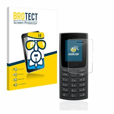 Abbildung von BROTECT Schutzglas für Nokia 110 (2023) Schutzfolie Panzer Folie Glas [Extrem Kratzfest 9H, Anti Fingerprint, Ultra Transparent]