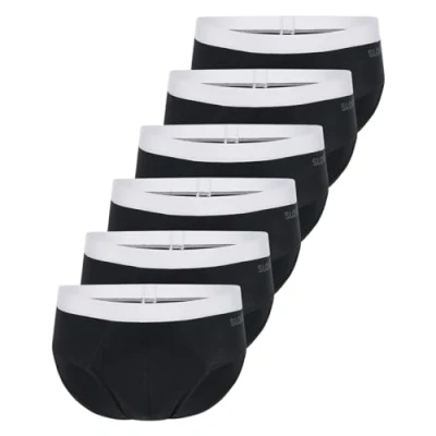 Abbildung von Sloggi GO ABC 2 0 6P Slip, Herren, Größe: XXL, Black