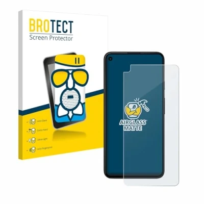 Abbildung von BROTECT Entspiegelungs Schutzglas für Google Pixel 4a 5G Schutz Folie Panzerfolie Glas Matt [Extrem Kratzfest 9H, Anti Reflex, Fingerprint]