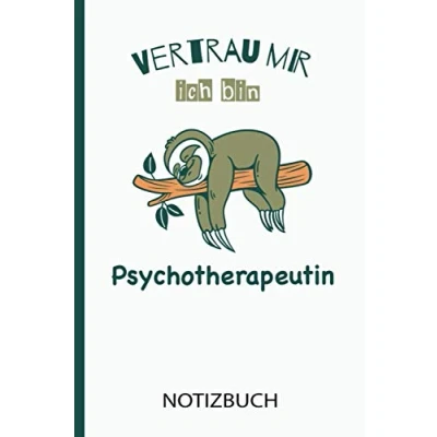Abbildung von Vertrau mir ich bin Psychotherapeutin: A5 Notizbuch als Geschenk für eine Psychotherapeutin /punktiert Geschenke zum GeburtstagGeburtstagsgeschenk Kollegin