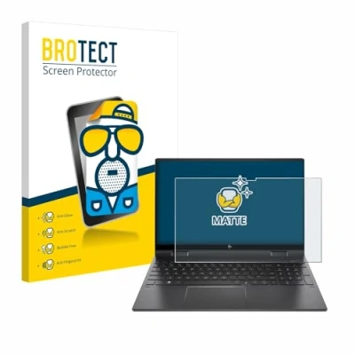 Abbildung von BROTECT Entspiegelungs Schutzfolie für HP Envy x360 (15 eX) (358 mm x 230 mm) Matte Displayschutz Folie, Anti Reflex, Fingerprint