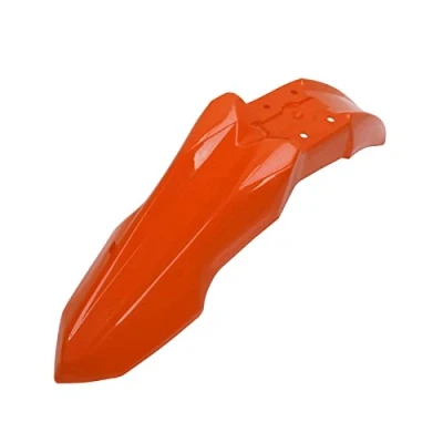 Abbildung von Universal Motorrad Motocross Kotflügel Vorne Offroad Enduro Dirt Bike Schutzblech(Color:Orange)
