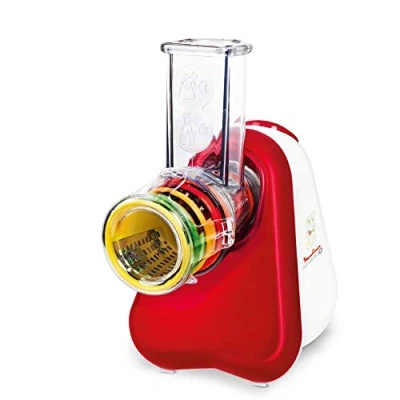 Abbildung von Moulinex Zerkleinerer &quot;DJ756G Fresh Express Plus&quot;, 200 W, Gemüseschneider, Gemüsehobel, 5 Einsätze inkl. Reiben