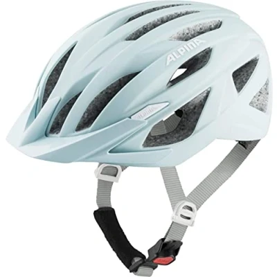 Abbildung von ALPINA Parana, Pastel Green matt, 51 56 cm, sicherer Fahrradhelm für Damen und Herren, individuell anpassbar