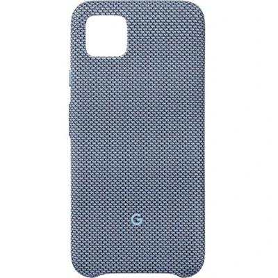 Abbildung von Google Pixel Schutzhülle für mit passgenauem Stoff und Active Edge kompatibel, Vinyl, Blue ish, 4 XL GA01279