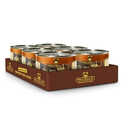 Abbildung von Wolfsblut Deep Glade Puppy 6 x 200 g Rothirsch und Wasserbüffel Nassfutter Hundefutter Getreidefrei