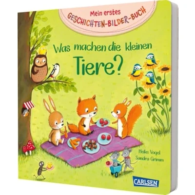 Abbildung von Mein erstes Geschichten Bilder Buch: Was machen die kleinen Tiere?