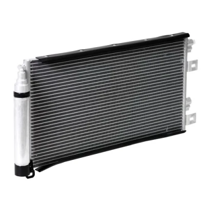 Abbildung von NRF Easy Fit 35973 Klimakondensator mit Trockner, Dichtring 15,5 10,1 Aluminium 595 NISSAN: Qashqai / Qashqai+2 I Van,