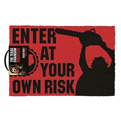 Abbildung von Pyramid Sm Entertainment Korea N/A Texas Chainsaw Massacre (Enter at Your Own Risk) Door Mat