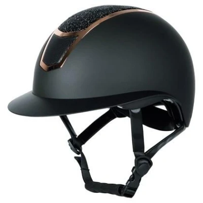 Abbildung von Harry&#039;s Horse Reithelm Mont Blanc Sparkle Schwarz/Rosegold 59 61cm Agradi.deVerkauft von Agradi