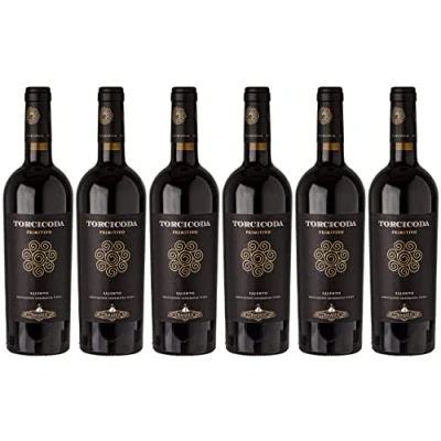Abbildung von 6x Tormaresca Antinori Torcicoda Salento Primitivo 2019 Antinori, Puglia Rotwein