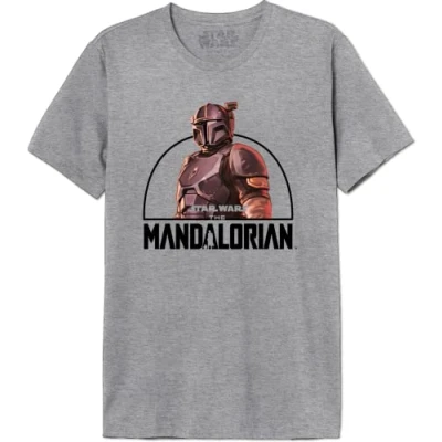 Abbildung von Star Wars Herren Meswmants195 T Shirt, Grau meliert, 56