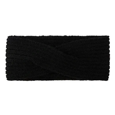 Abbildung von PIECES Damen Pcjeslin Wool Headband Noos Bc, Schwarz, Einheitsgröße
