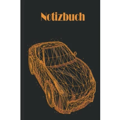 Abbildung von Auto Notizbuch: Notizbuch, breit liniert, liniertes Papier Notizbuch für Schule, Studenten, Geschenk Kinder, Jungen, Mädchen, liebhaber