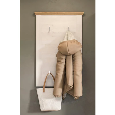 Abbildung von Home affaire Garderobenpaneel &quot;Cosenza, Breite 68cm, in Sibiu Lärche Nachbildung&quot;, Garderobe, Wandpaneel, Wandgarderobe