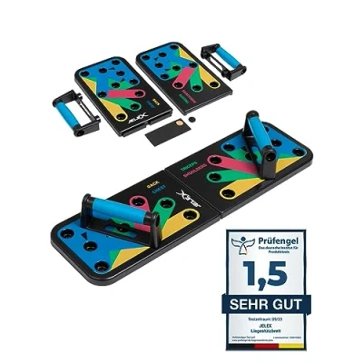 Abbildung von JELEX Trainingshilfe Push Up Board, inklusive 10 Wochen Superset Trainingsplan und Trainerguide