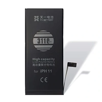 Abbildung von [TY BETTERY] Akku Batterie kompatibel mit iPhone 11 3110 mAh A2111, A2223, A2221 24 Monate Garantie