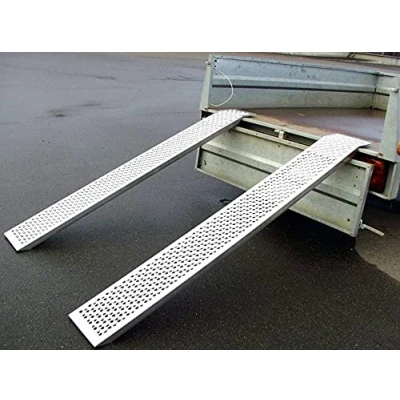 Abbildung von HP Autozubehör 11274 Verladerampen Set Alu Gerade
