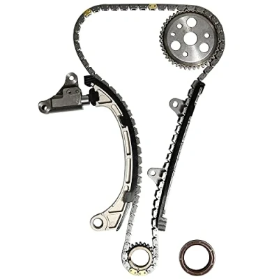 Abbildung von SKF VKML 91001 Steuerkettensatz Kette geräuscharm, geschlossen, Zahnkette TOYOTA: Yaris I Schrägheck
