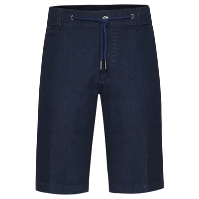 Abbildung von bugatti Bermuda MIT Kordelzug Shorts, Herren, Größe: 46, Marine