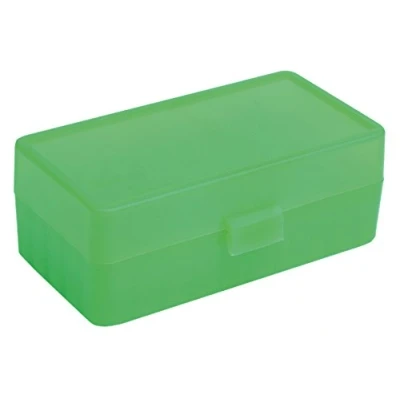 Abbildung von neoLabLine neoBox 50 Reaktionsgefäßen Aufbewahrungsbox mit Verschluss, Polypropylen, 5 x 10 Plätze, Grün