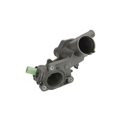 Abbildung von THERMOTEC D2W008TT Thermostatgehäuse mit Dichtung, Temperaturgeber Thermostat, Deckel, Schrauben VOLKSWAGEN: Polo III Schrägheck