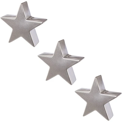 Abbildung von Creativ deco Dekostern &quot;Weihnachtsstern, Weihnachtsdeko&quot;, (3 St.), mit schimmernder Oberfläche