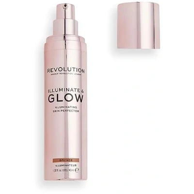Abbildung von Revolution Illuminate &amp; Glow Liquid Highlighter Bronze