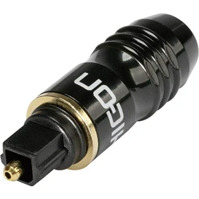 Abbildung von Hicon HI TL01 Toslink Steckverbinder Stecker, gerade Polzahl: 1 Schwarz St.