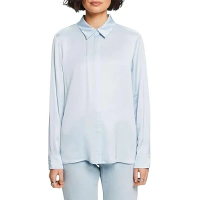 Abbildung von Esprit Hemdbluse, Damen, Größe: 44, Light blue