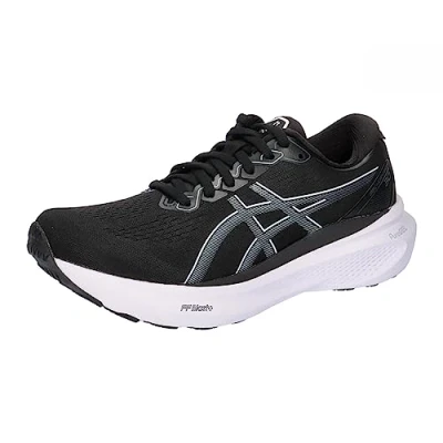 Abbildung von Asics Gelkayano 30 Laufschuh Stabilität, Damen, Größe: 39.5, Black sheet rock Schuhe