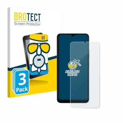 Abbildung von BROTECT Entspiegelungs Schutzglas für Xiaomi Redmi 13C (3 Stück) Schutz Folie Panzerfolie Glas Matt [Extrem Kratzfest 9H, Anti Reflex]