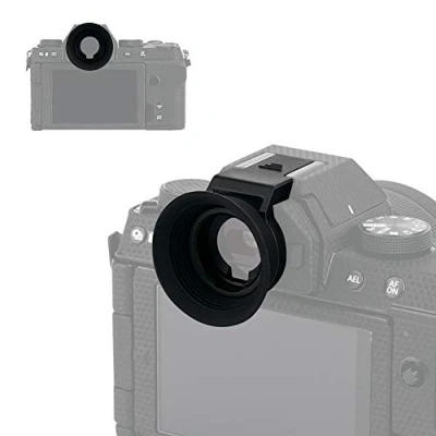 Abbildung von Kiwifotos Eyecup Okular für Fujifilm Fuji X S10 T200 Sucher (Blitzschuhmontage)