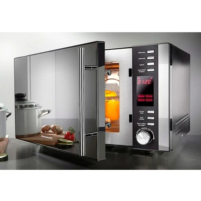 Abbildung von Hanseatic Mikrowelle &quot;AC925EBL&quot;, Heißluft Grill, 900 W
