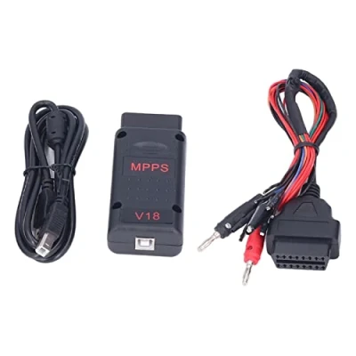 Abbildung von MPPS V18 ECU Chip Tuning Tool, Kfz Diagnose Auto Fehlererkennungs Kabel, inkl. Main+Tricore+Multiboot